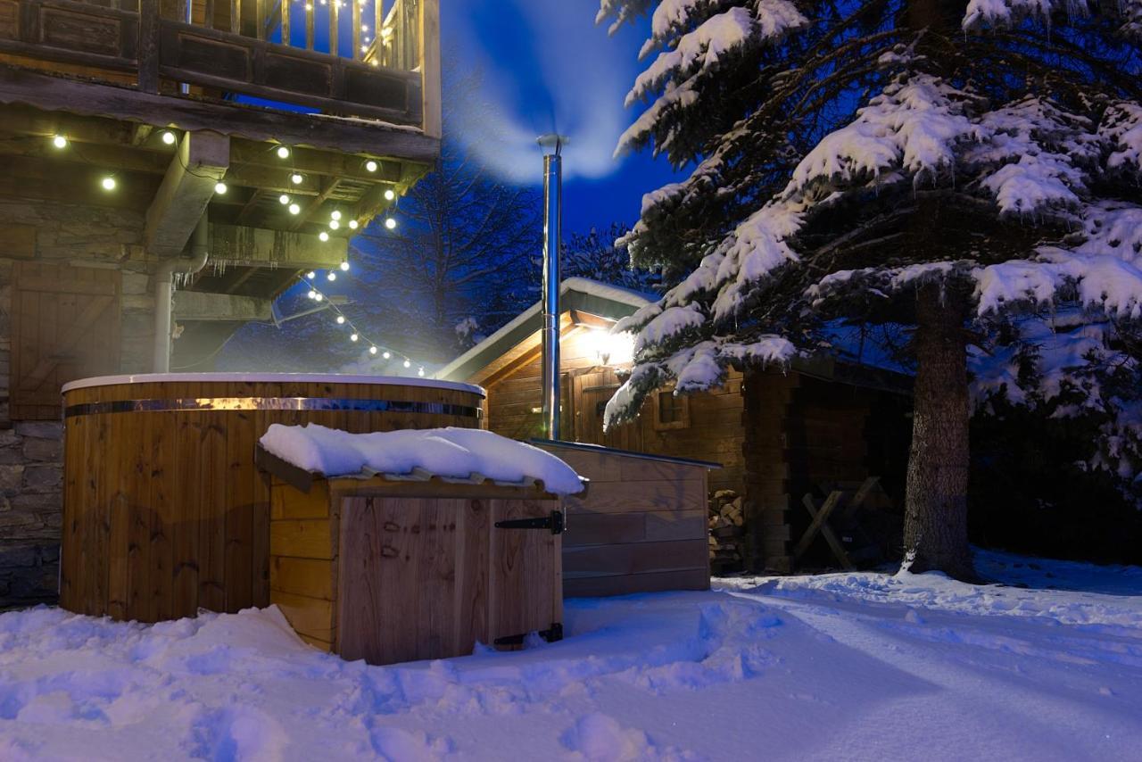 Chalet Des Sangliers Seez Exterior photo